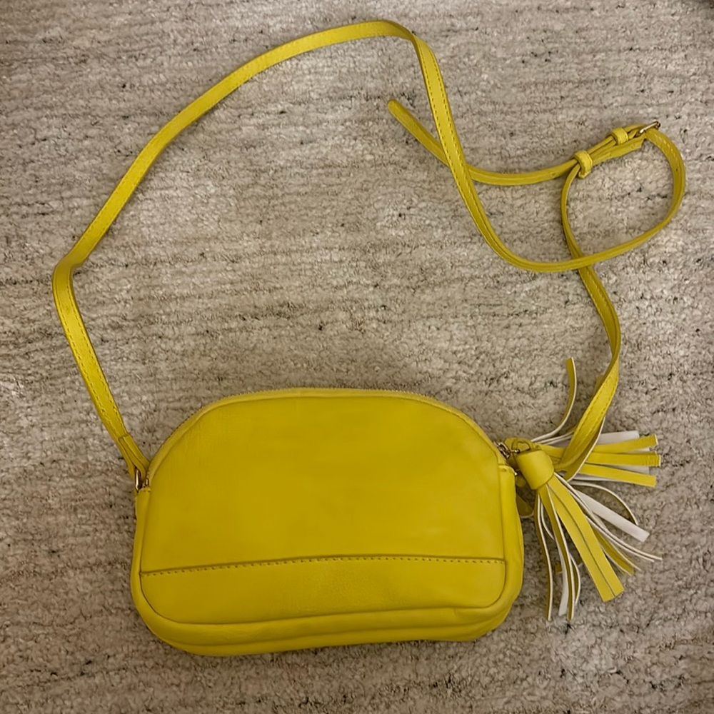 Yellow crossbody